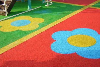 Epdm Poured Rubber Play Surface Coatings